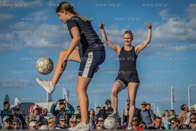 Sopot.  Mistrzostwa Europy we Freestyle Footballu.
09.06.2024
fot....