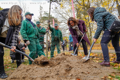 Park Przymorze. Inauguracja cyklu jesiennych nasadzeń...