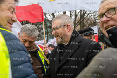 Protest przeciwko Zielonemu Ładowi organizowany przez...