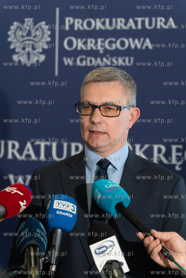 Prokuratura Okręgowa w Gdańsku. Konferencja prokuratora...