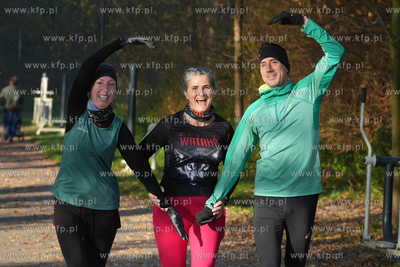 Parkrun Gdańk - Południe. Edycja biało - czerwona...