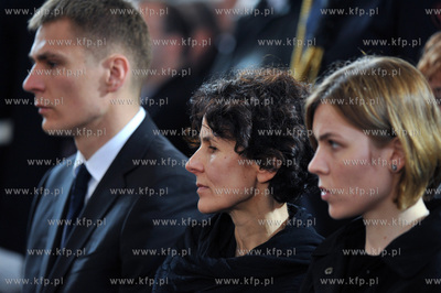 Gdansk. Bazylika Mariacka. Pogrzeb Macieja Plazynskiego,...