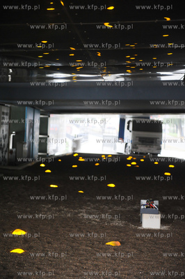 Gdansk. Ul. Szopy. Instalacja autorstwa Freda Hatta...