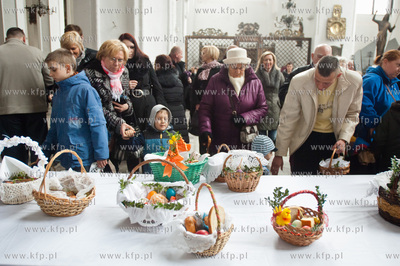 Gdansk.Swieta Wielkanocne w Bazylice Mariackiej. Wielka...