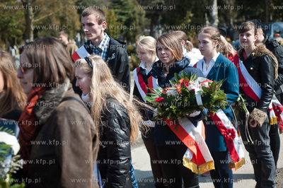Kwatera Sybirakow na cmentarzu Lostowickim w Gdansku....