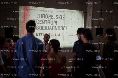 Gdansk. Dzien Otwarty budowy Europejskiego Centrum...