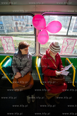 Gdansk. Zabytkowy tramwaj typu 102Na z 1970 roku. Przygotowana...