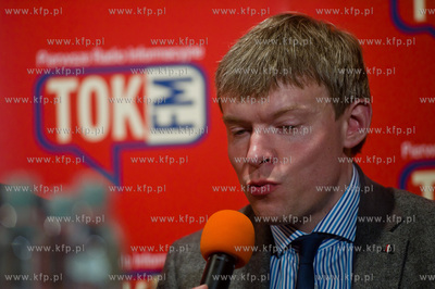 Gdansk. Ratusz Staromiejski. Debata kandydatow na Prezydenta...