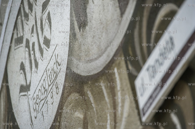 Gdansk. Spotkanie z dziennikarzami, prezentujace postep...