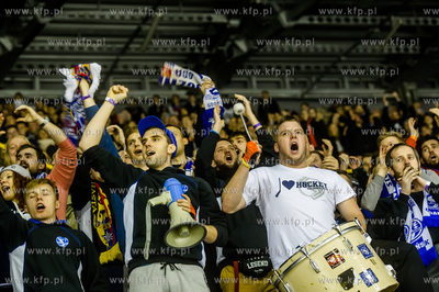 Gdansk. Hala Olivia. Mecz pierwszej ligi hokeja MH...