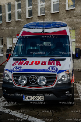 Gdynia. Miejska Stacja Pogotowia Ratunkowego. Uroczystosc...