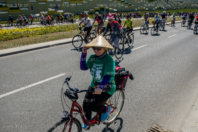 Gdansk. Droga Zielona. Wielki Przejazd Rowerowy.
12.06.2016
fot....