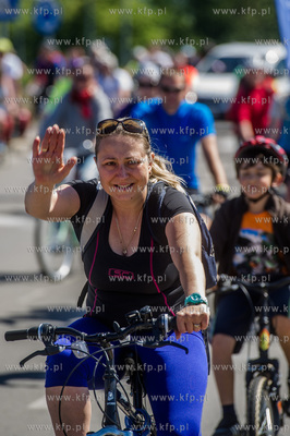 Gdansk. Droga Zielona. Wielki Przejazd Rowerowy.
12.06.2016
fot....