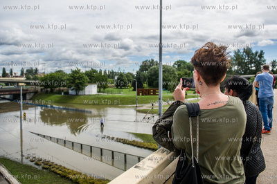 Gdańsk. Skutki silnych opadow, które przeszły nad...