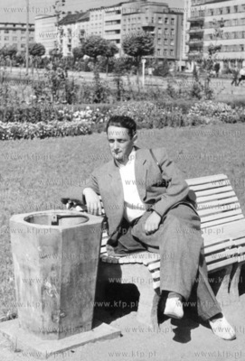 Marian Brandys redaktor naczelny "Dziennika Baltyckiego"...