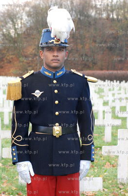 Swieto Niepodleglosci na francuskim cmentarzu wojskowym...