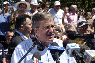 Kolobrzeg
Bronislaw Komorowski, marszalek Sejmu RP...