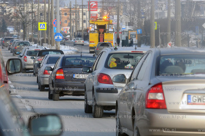 Kierowcy z Gdyni i okolic protestowali wspolnie przeciwko...