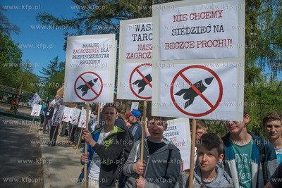 Redzikowo. Protest mieszkancow przeciwko budowie tarczy.
13.05.2016
Fot....