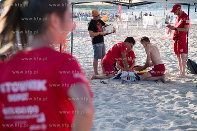 Sopot, plaża. Zawody ratowników sopockiego WOPR
23.07.2022
fot....