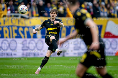 PKO Ekstraklasa: Arka Gdynia - Widzew Łódź n/z Serafin...
