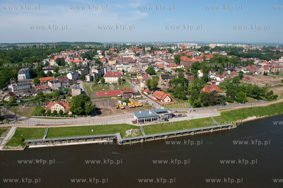 Tczew z lotu ptaka. 31.05.2009. fot. Kacper Kowalski...