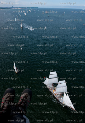 Tall Ships' Races 2009 w Gdyni z lotu ptaka. Zlot Wielkich...