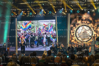 Gdańsk, ECS. Gala wręczenia Medali Wolności Słowa....