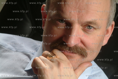 Pawel Olechnowicz - prezes Rafinerii Gdanskiej. 21.02.2003...