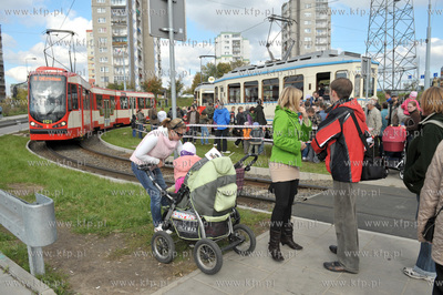 Festyn Komunikacyjny na petli tramwajowej w Gdansku...