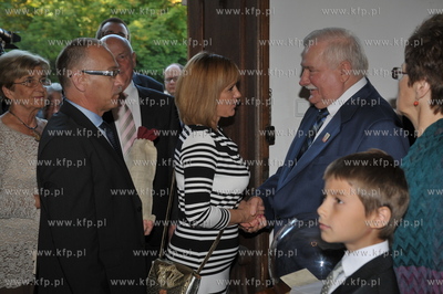 Przyjecie urodzinowe z okazji 68 urodzin Lecha Walesy...