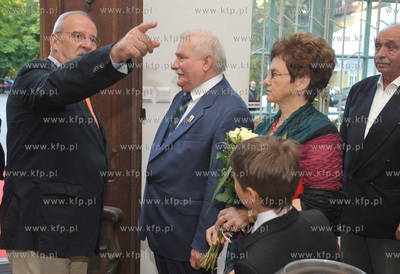 Przyjecie urodzinowe z okazji 68 urodzin Lecha Walesy...