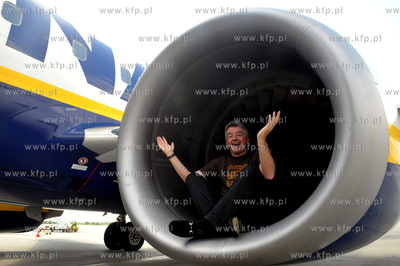 Port Lotniczy Gdansk. Konferencja Michael'a O'Leary...