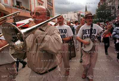 Sopot Molo Jazz Festival 1998 - parada jazzowa w Sopocie...