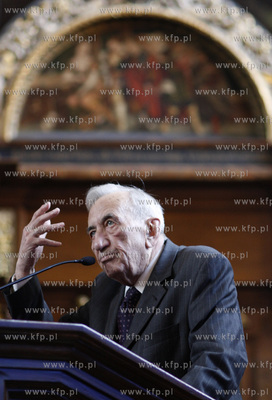 Gdansk. Dwor Artusa. Nadanie honorowego obywatelstwa...