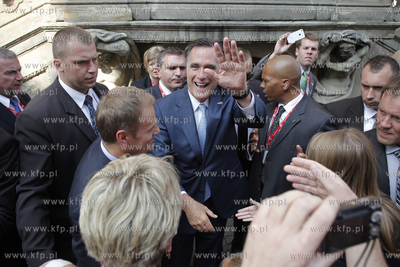 Mitt Romney, kandydat Partii Republikanskiej na prezydenta...