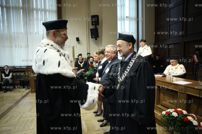 Uroczyste posiedzenie Senatu Politechniki Gdanskiej....