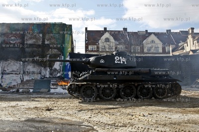 Inscenizacja bitwy o Sopot na terenach zamknietego...