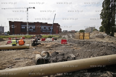 Gdansk. Budowa ul. Nowa Walowa.
04.07.2013
fot. Krzysztof...