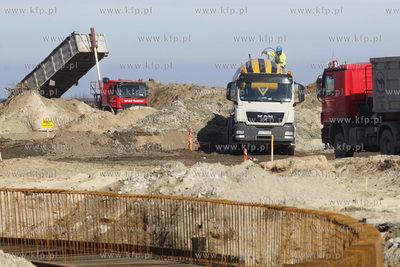 Uroczystosc wmurowania kamienia wegielnego pod budowe...