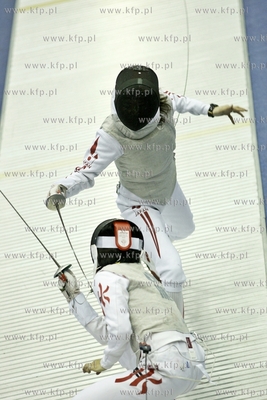 Gdańsk. Hala AWFiS. Puchar Świata we Florecie Kobiet...