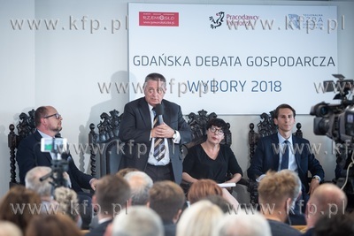 Debata kandydatów na prezydenta Gdańska zorganizowana...