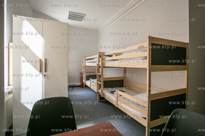 Przekazanie łóżek na wyposażenie zbiorowego punktu...