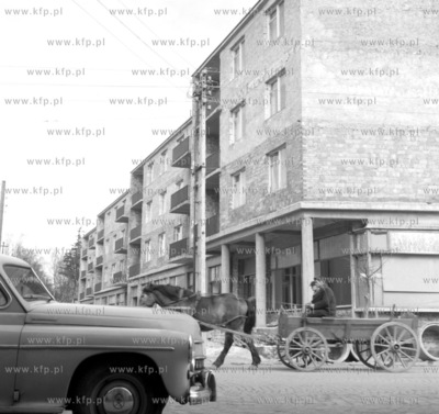 Kartuzy na Kaszubach. 0001803z 1961 Fot. Zbigniew Kosycarz...