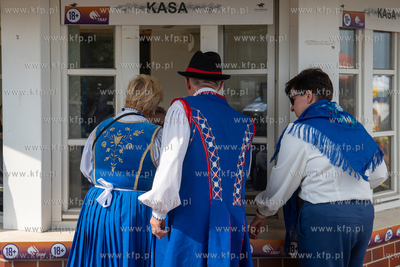 Wyścigi konne i Dzień Kaszubski na Hipodromie w Sopocie....