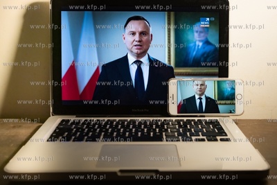 Orędzie prezydenta Andrzeja Dudy nt. katastrofy smoleńskiej,...