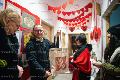 Walentynkowy Dzień Otwarty w Sopotkowie. Nz. Marcin...