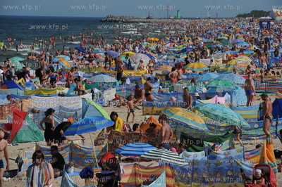 Plaza, Wladyslawowo. Sezon w pelni 08.08.2009 fot....