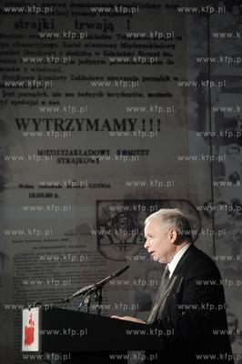 Gdansk. stocznia Gdanska. Historyczna sala BHP. Spotkanie...