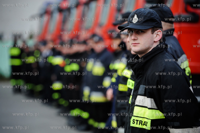 Gdansk. Komenda Wojewodzkiej PSP w Gdansku. Przekazanie...